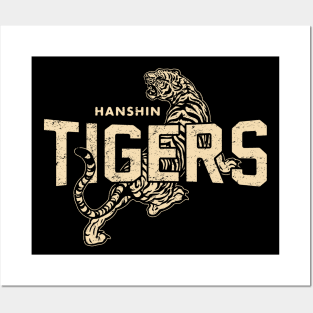 Vintage Hanshin Tigers 2 by Buck Tee Originals Posters and Art